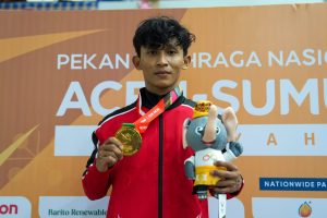 Yulianto, atlet Hapkido kebanggaan Aceh, berhasil meraih medali emas pada ajang Pekan Olahraga Nasional (PON) XXI Aceh-Sumut 2024.