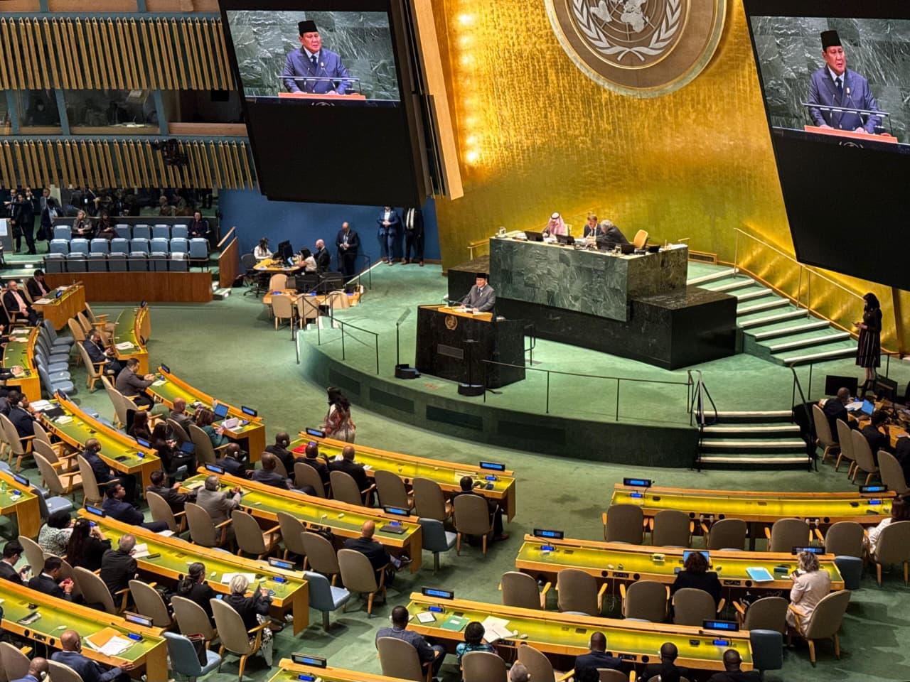 Presiden Prabowo Hadiri KTT PBB Bahas Solusi Dua Negara untuk Palestina